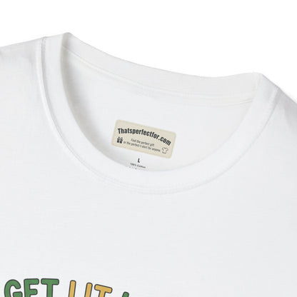 Get Lit Like a Christmas Tree – Funny Holiday Unisex T‑Shirt