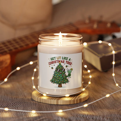 Get Lit Like a Christmas Tree – Holiday Scented Candle 9oz