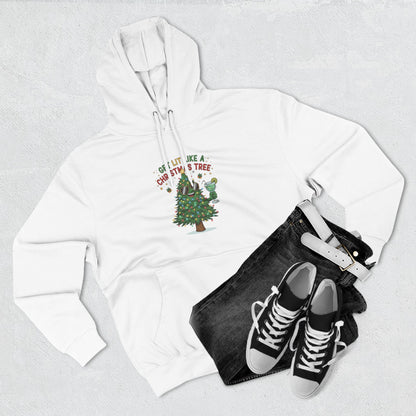 Get Lit Like a Christmas Tree – Unisex Fleece Holiday Hoodie