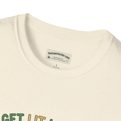 Get Lit Like a Christmas Tree – Funny Holiday Unisex T‑Shirt