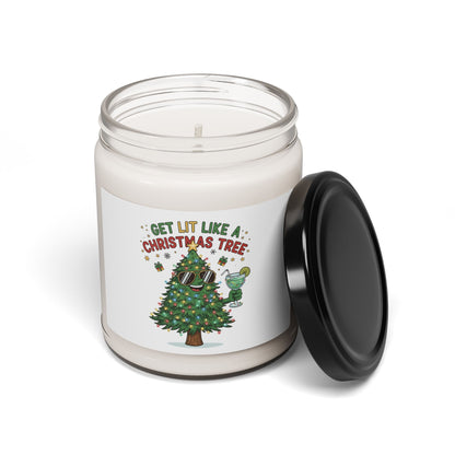 Get Lit Like a Christmas Tree – Holiday Scented Candle 9oz