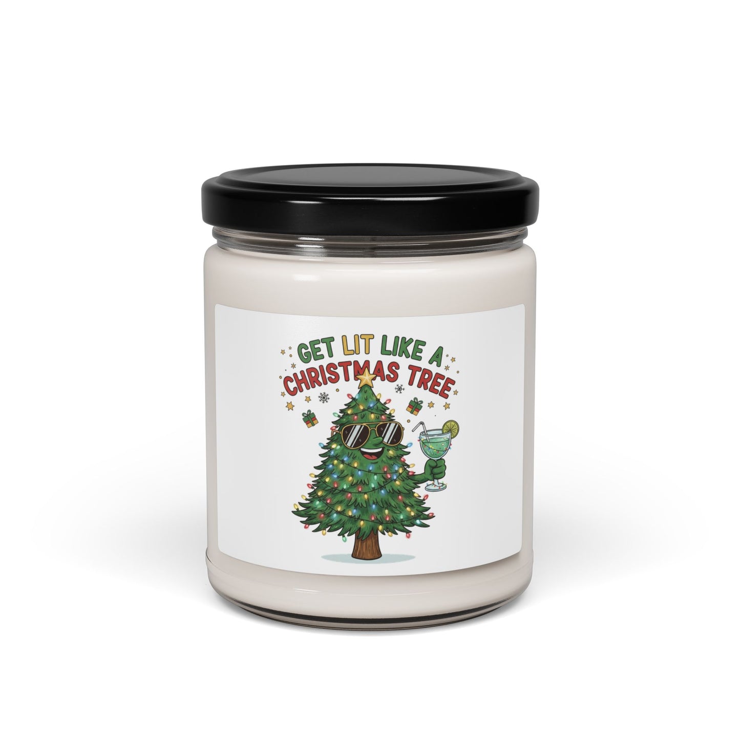 Get Lit Like a Christmas Tree – Holiday Scented Candle 9oz